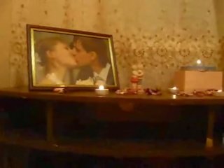 Young Russian Married Couple Having Fun