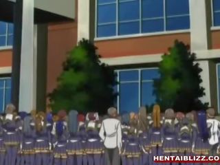 Colegialas hentai bondaged en la escuela