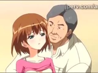 Siro anime koulutyttö saa kännissä mukaan läkkäämpi iso kukko
