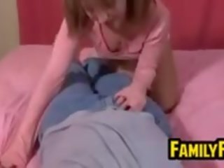 Daughter In Law Gives A Handjob POV