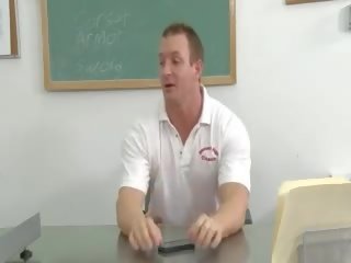 School Passionate Penetrate With Teacher