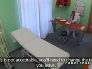 Sexy Patient Fucked In Waiting Room In Fake Hospital