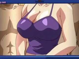 Didól slut gets pejuh on her boobs