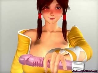 Insatiable Animated Babe Sucking