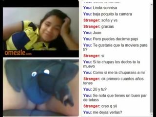 CompilaciÃ³n final Tetona y panochita omegle, they wanna see my cock