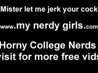 I am nerdy but I can make a guy cum JOI