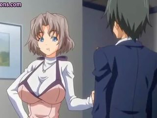 Menawan anime perempuan mendapat merempuh